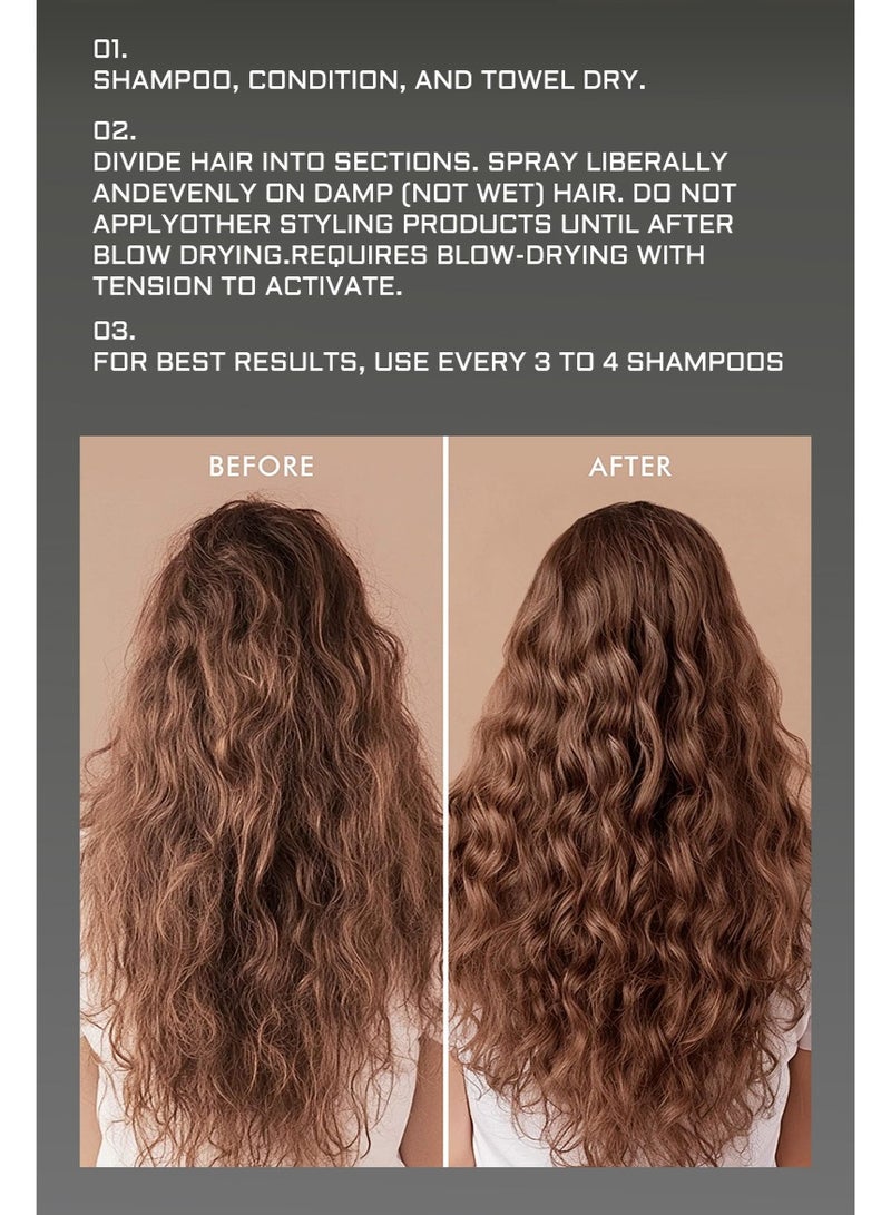 WOW Dream Coat Supernatural Hair Spray - Miracle Anti-Wet Curl Shaping Magic Hair Spray 200ml - Image 4